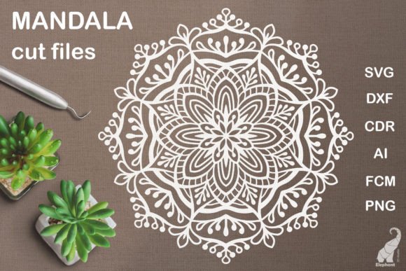 A Mandala T-Shirt Design for Handmade Brands & Visual Graphics