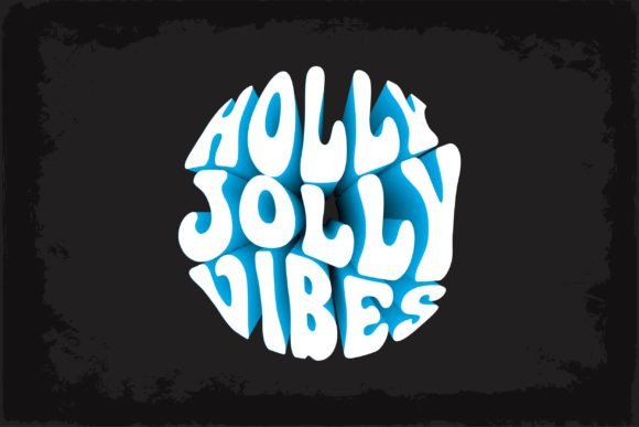 A Practical Review: Holly Jolly Vibes Graphics for T-Shirt Designs