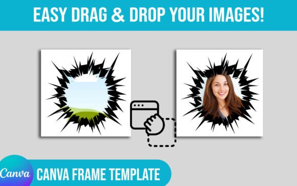 Canva Frames Cracked Edges: A Designer’s Take on Graphic Assets