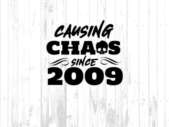 Causing Chaos Since 2009 Skull Embroidery Design Review