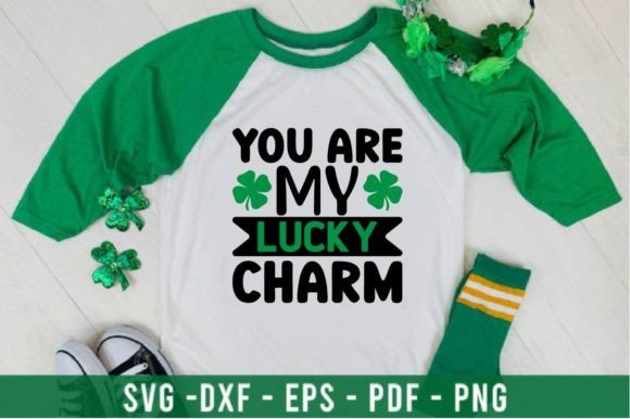 Charming T-Shirt Designs: You Are My Lucky Charm Graphics