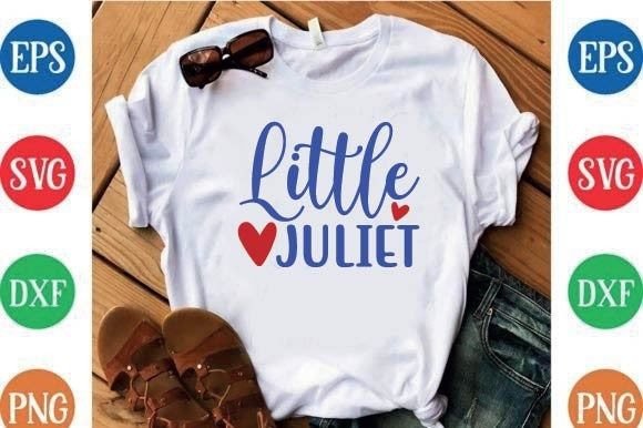 Little Juliet: A Charming Graphic for T-Shirt Designs