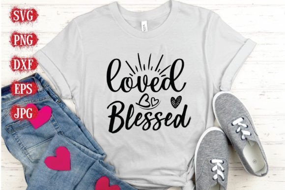 Loved Blessed: A Versatile Valentine's Day Graphics Collection