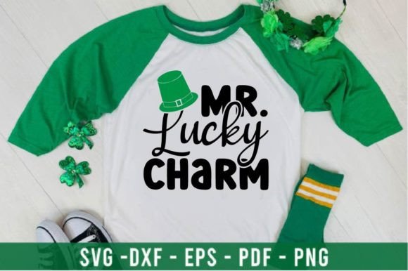 Mr.Lucky Charm: A Versatile Graphics Set for T-Shirt Designs