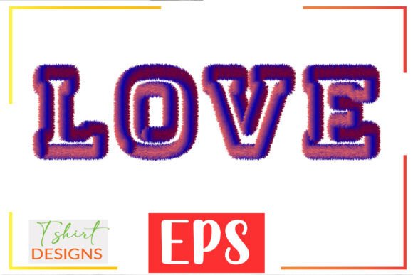 Realistic 3D Fur Effect Love Text: A Designer's Review