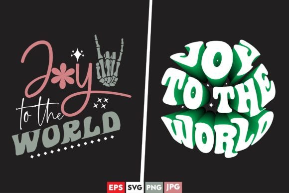 Review: Joy to the World 3D Text Effect for T-Shirt Designs